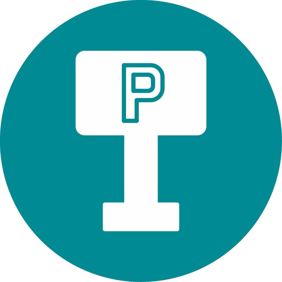 Parking Sign Vector Icon