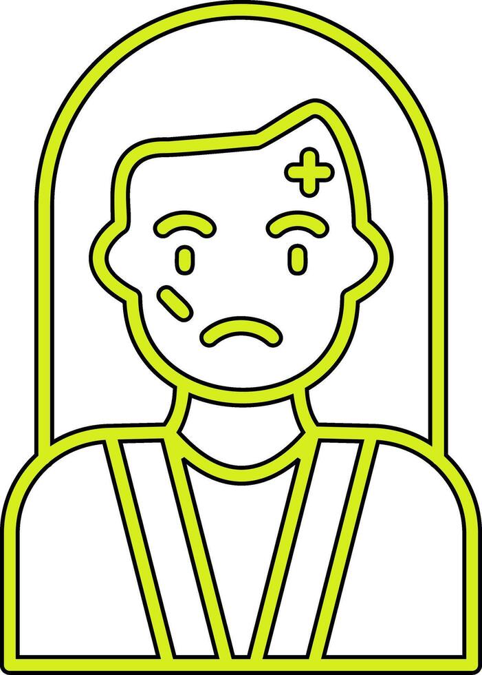 Casualties Women Vector Icon