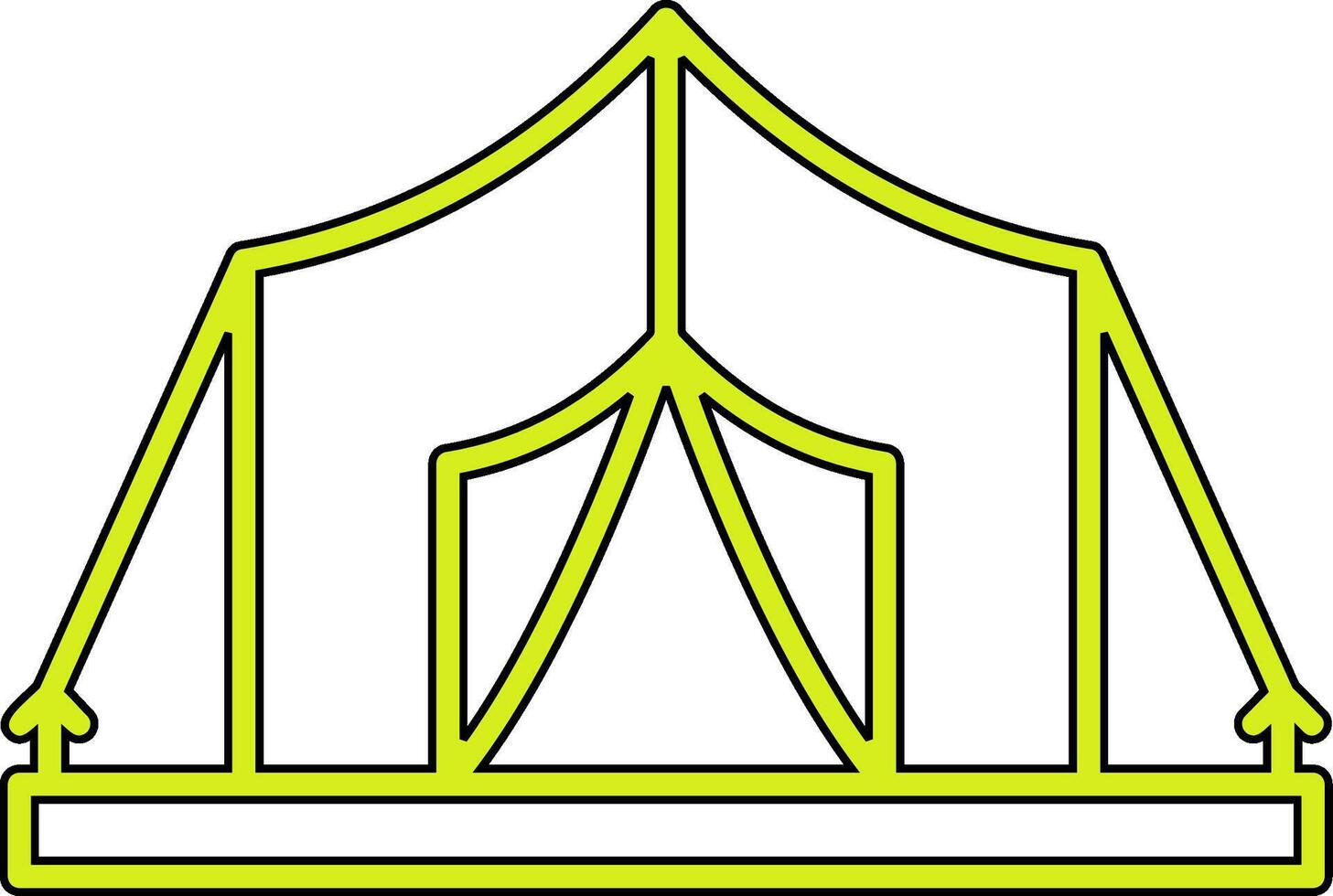 Tent Vector Icon