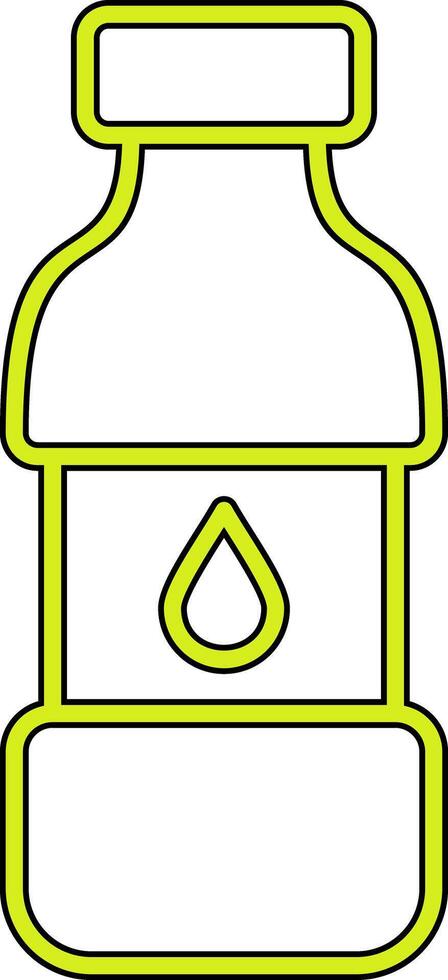 Water Bottle Vector Icon