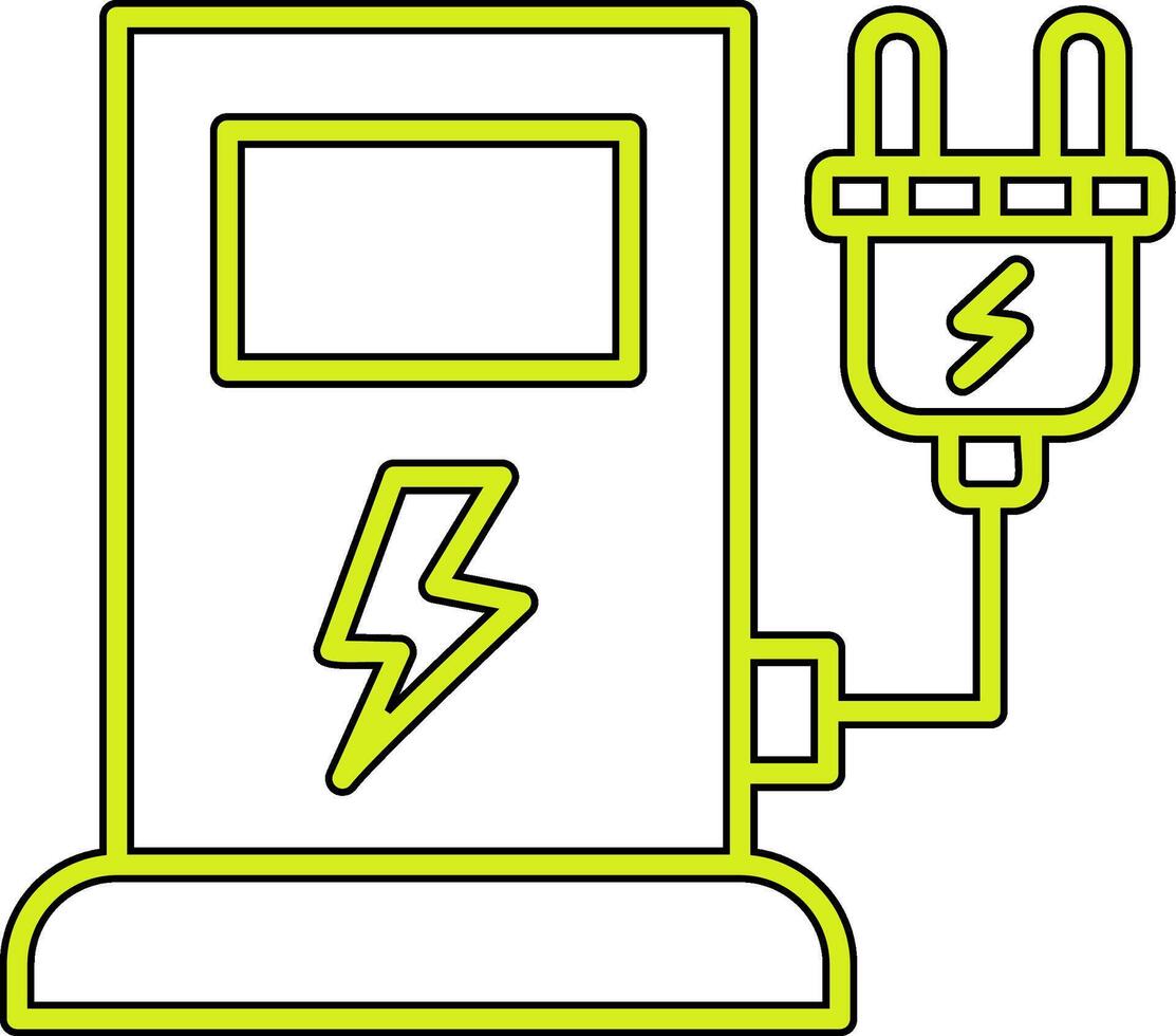 Charging Station Vector Icon