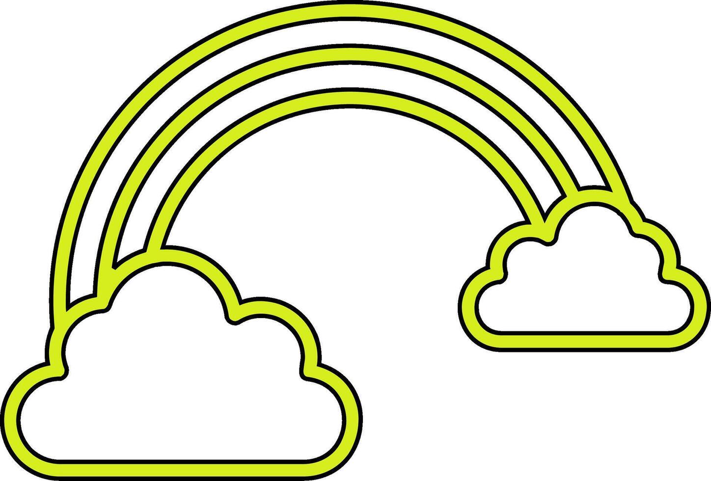 Rainbow Vector Icon