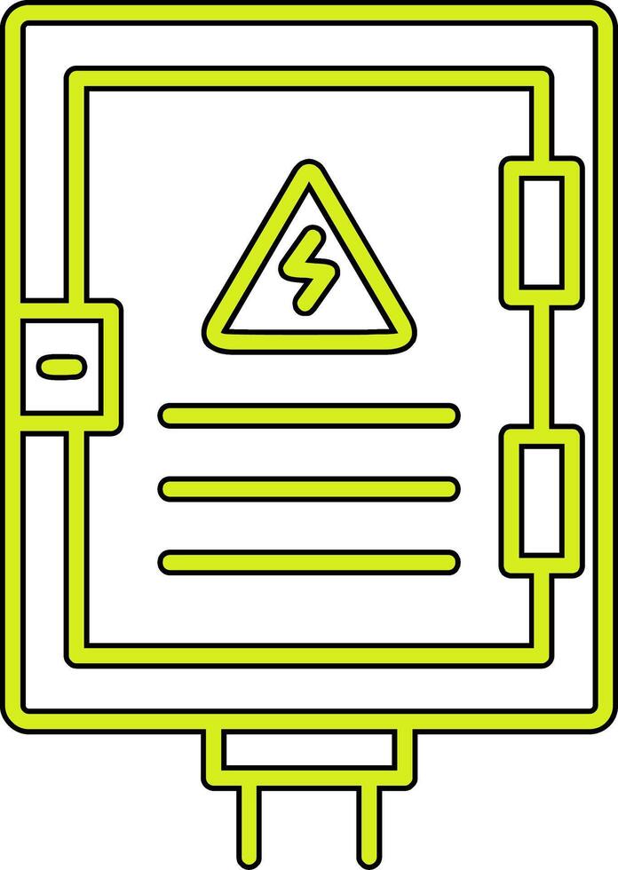 Electrical Panel Vector Icon