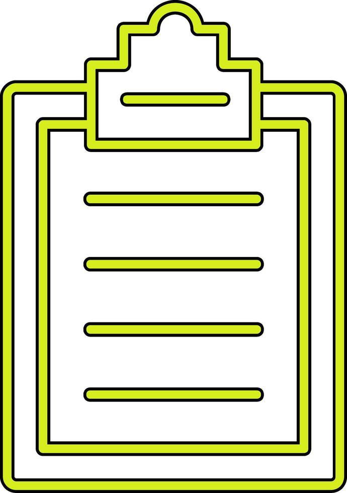 Clipboard Vector Icon