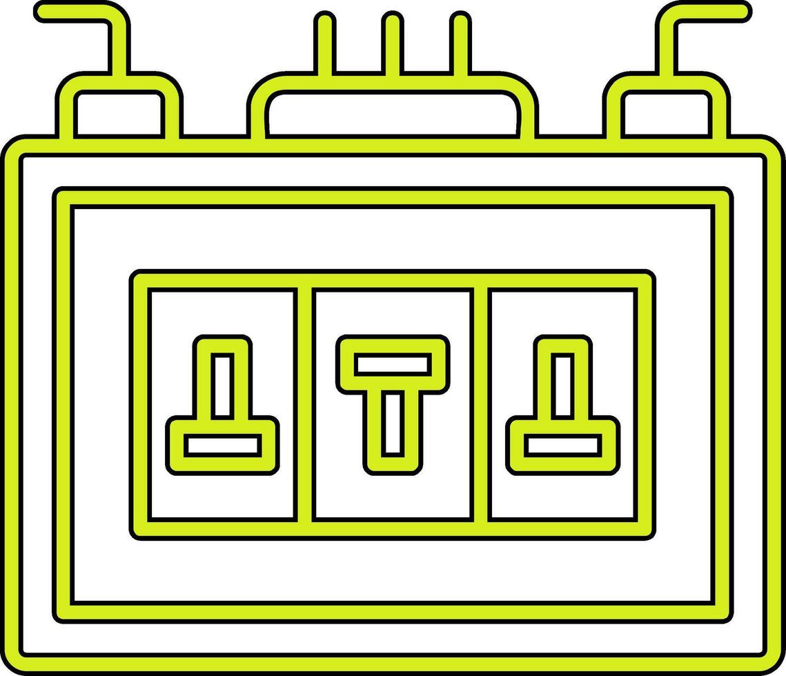 Fuse Box Vector Icon