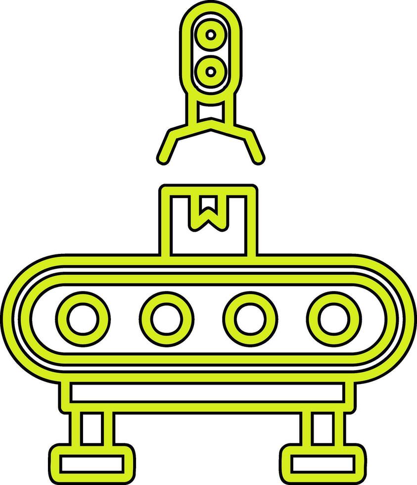 Factory Machine Vector Icon