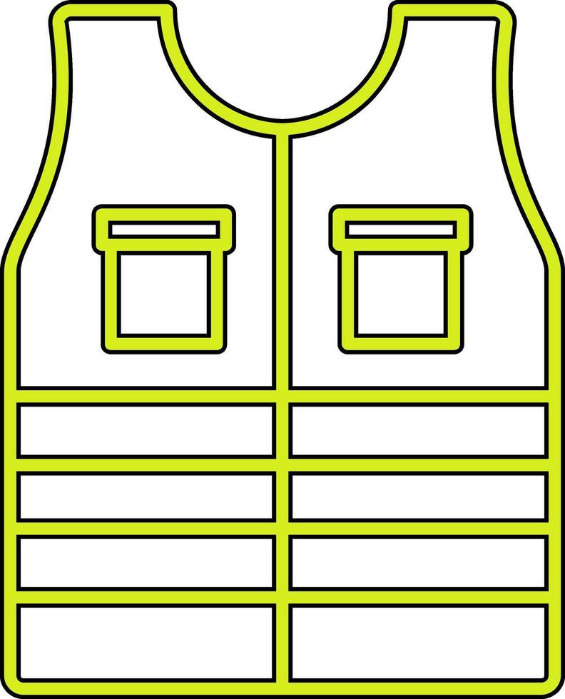 Safety Jacket Vector Icon