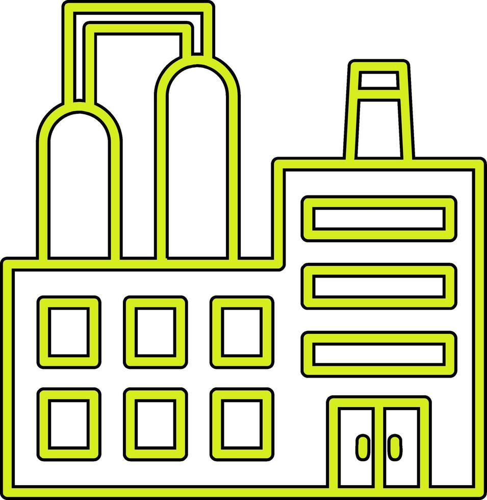 Factory Vector Icon