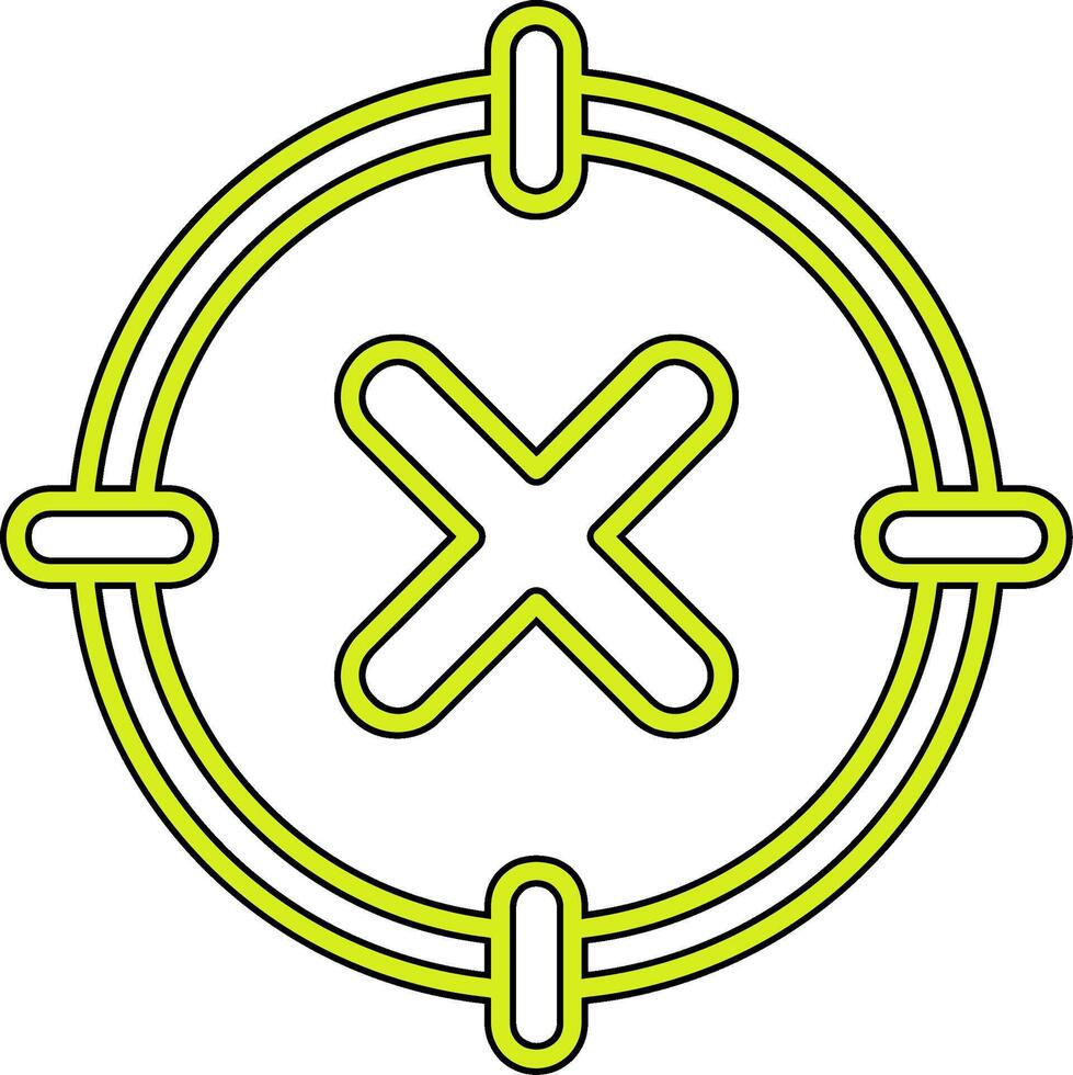 No Concentration Vector Icon
