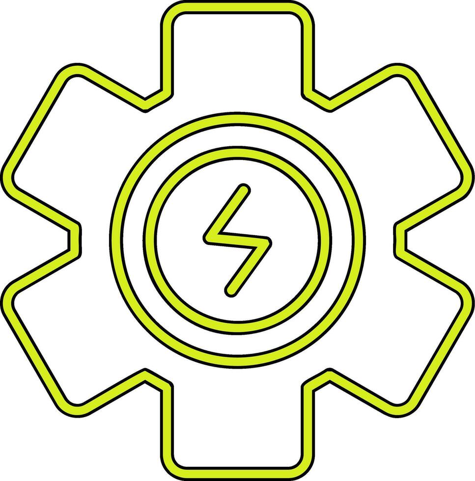 icono de vector de energía