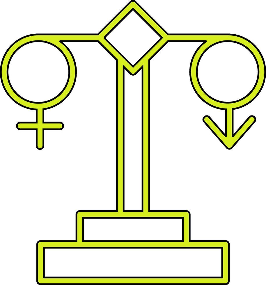 Gender Equality Vector Icon