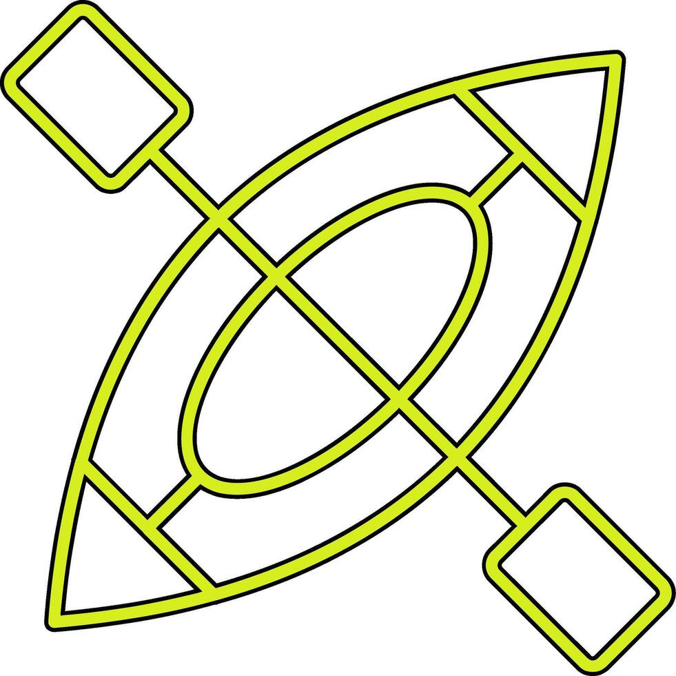 Kayak Vector Icon