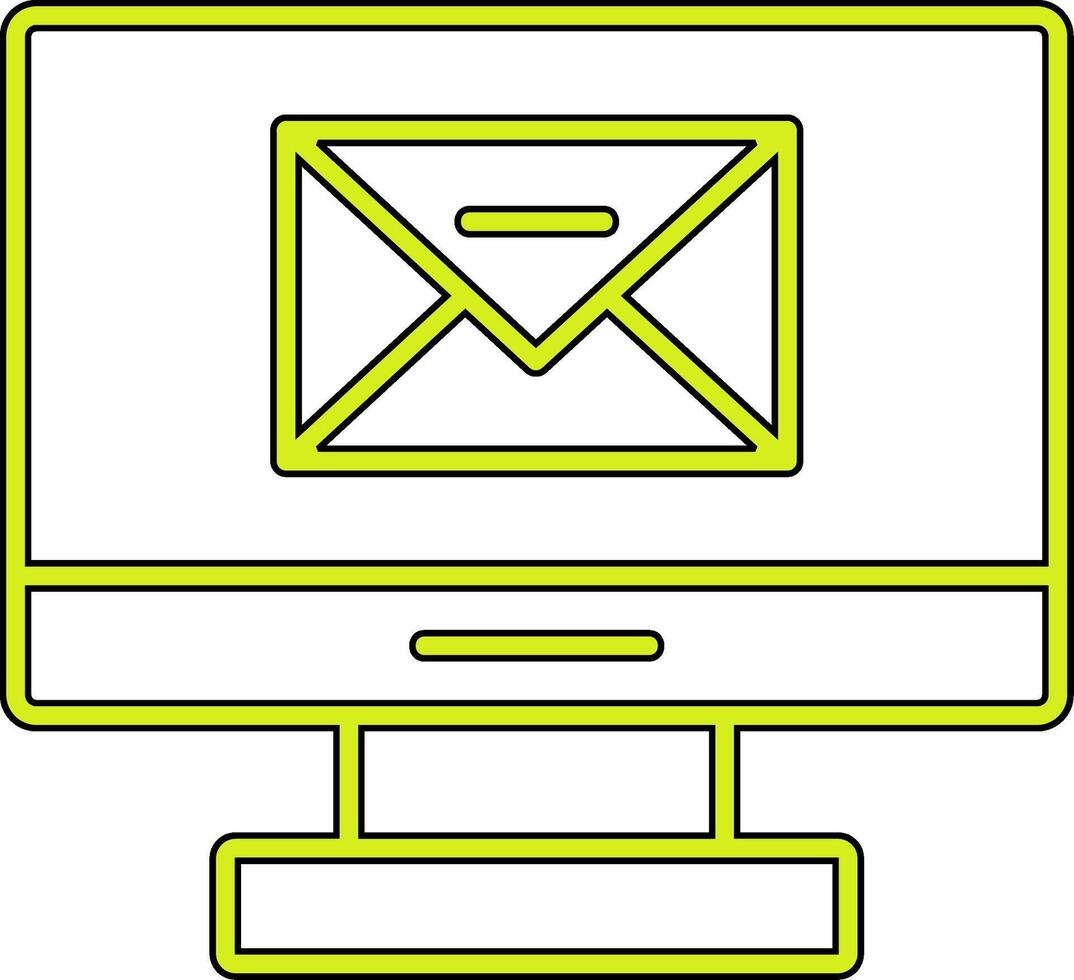 icono de vector de correo electrónico