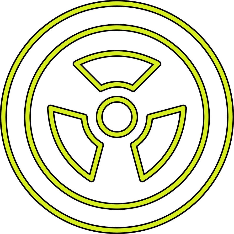 Radiation Vector Icon