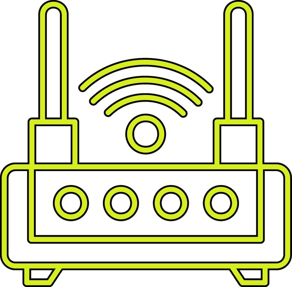 Wifi Router Vector Icon