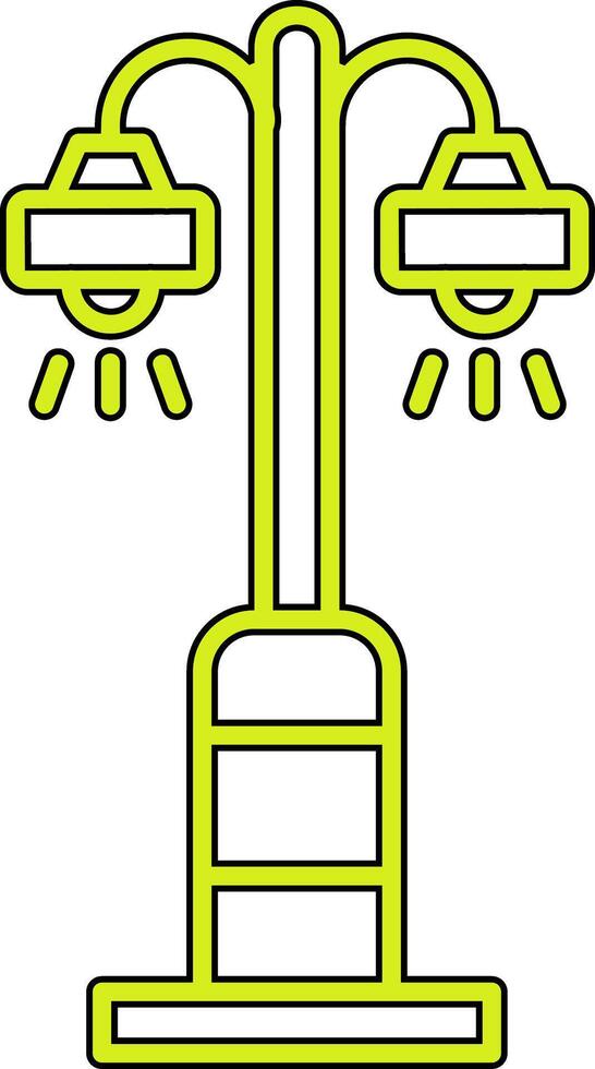 Streetlight Vector Icon