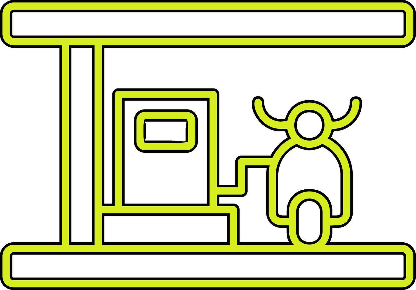 Gas Station Vector Icon