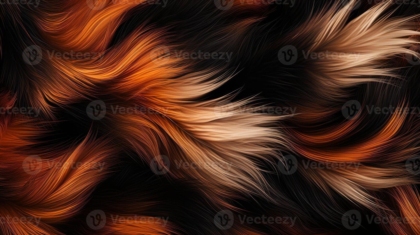 AI generated Detailed and intricate abstract fur design photo