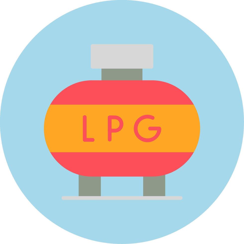 Liquefied Petroleum Gas Vector Icon
