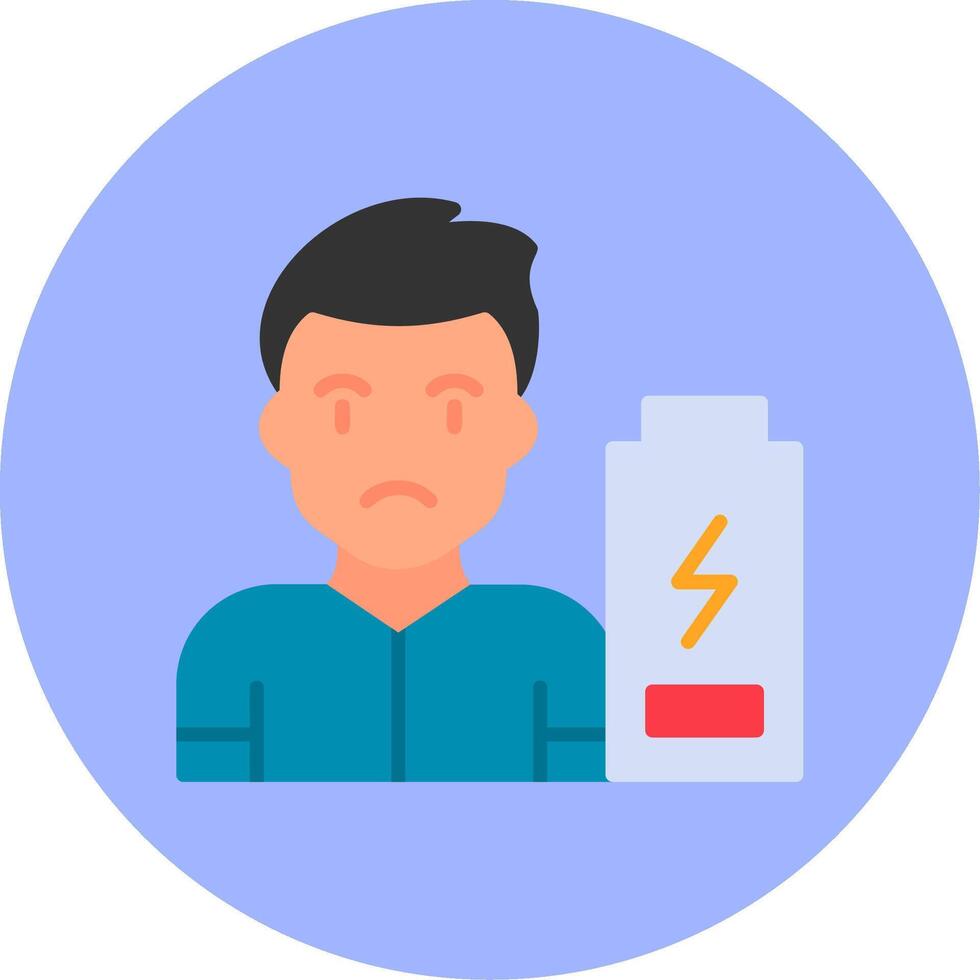 No Energy Vector Icon