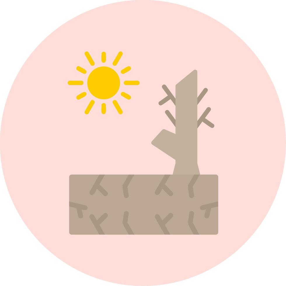 Drought Vector Icon