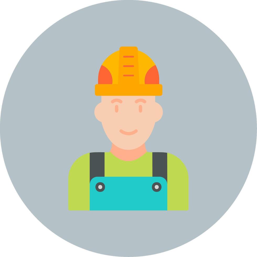 Factory Worker Vector Icon
