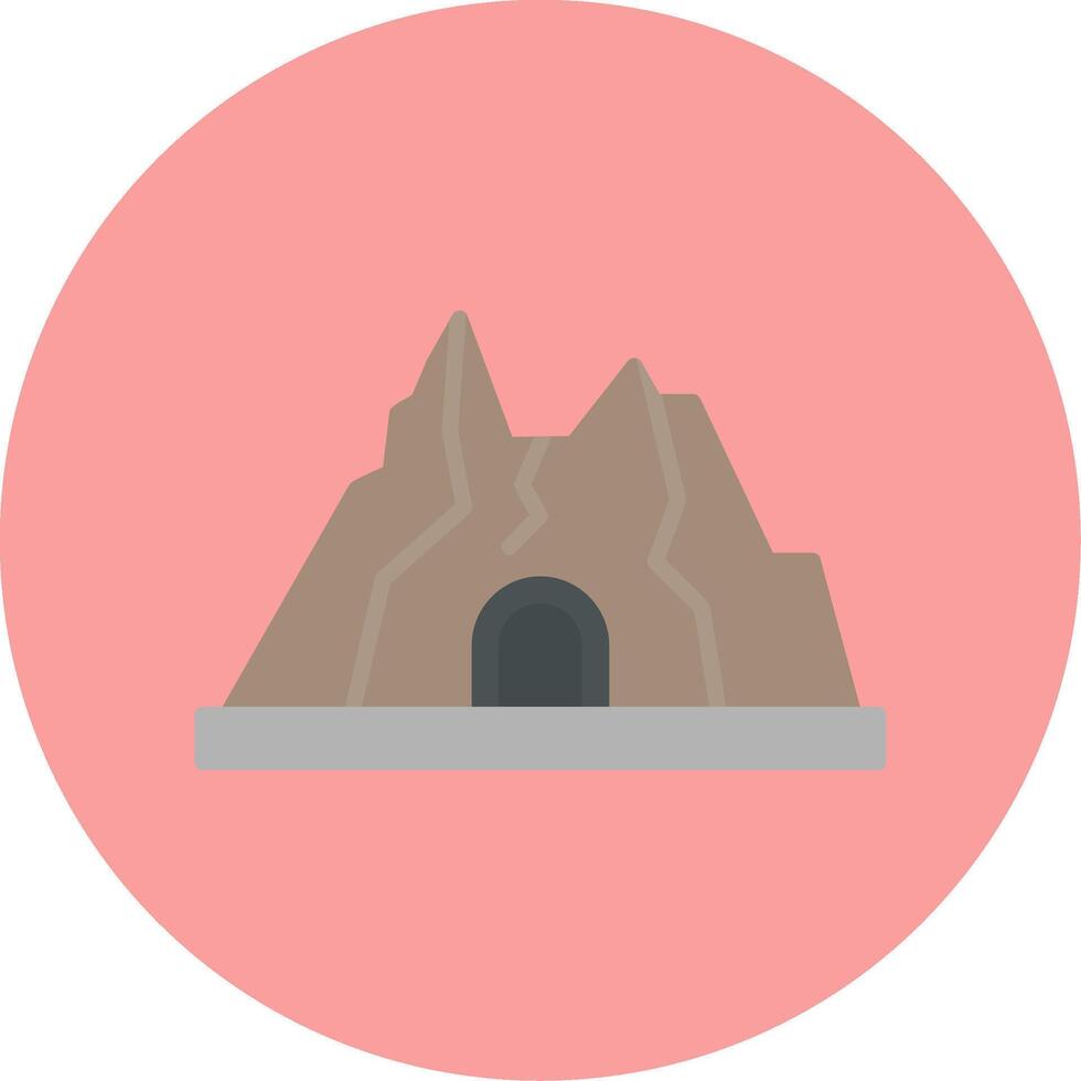 icono de vector de cueva