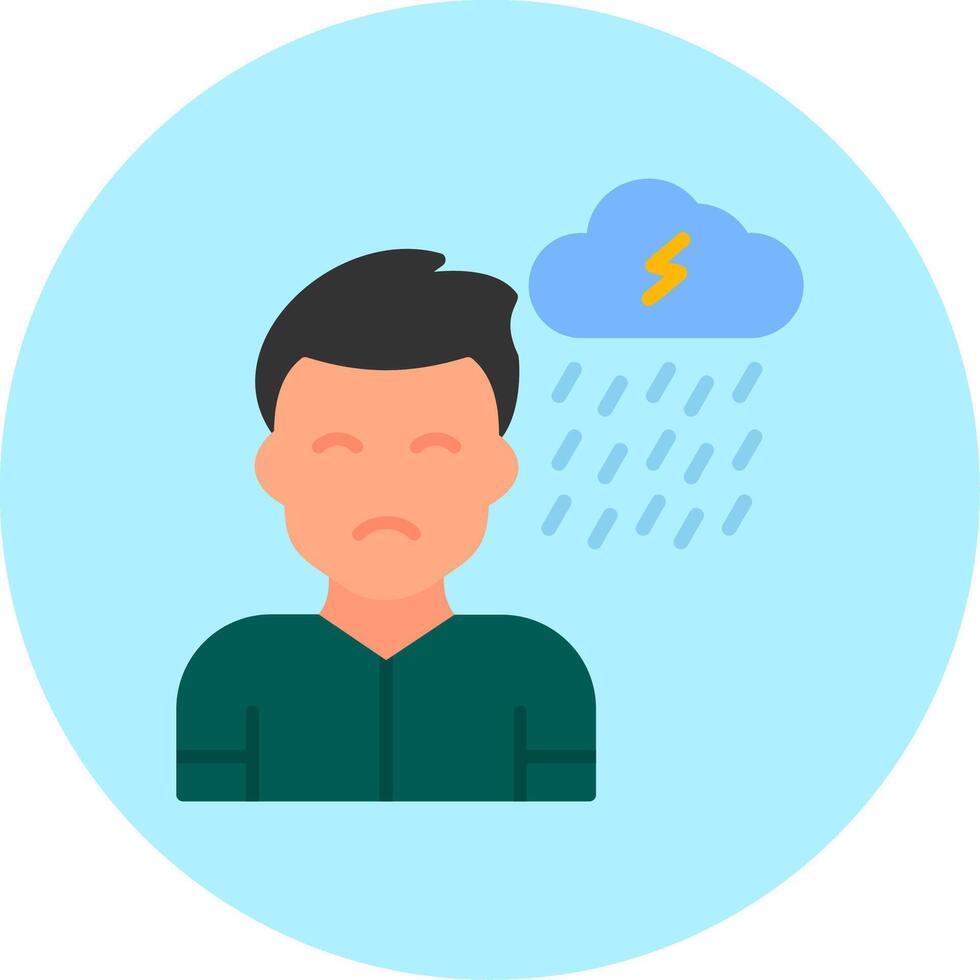 Depression Vector Icon
