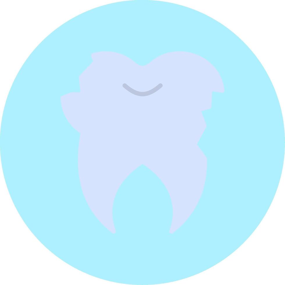 Broken Tooth Vector Icon