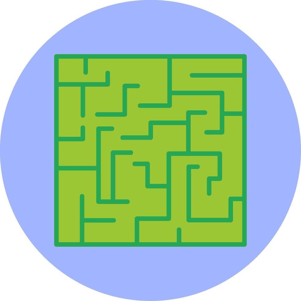 Maze Vector Icon