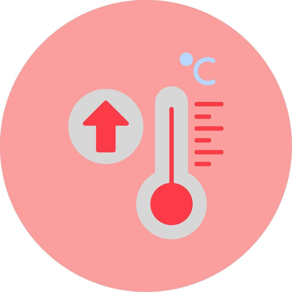 High Temperature Vector Icon