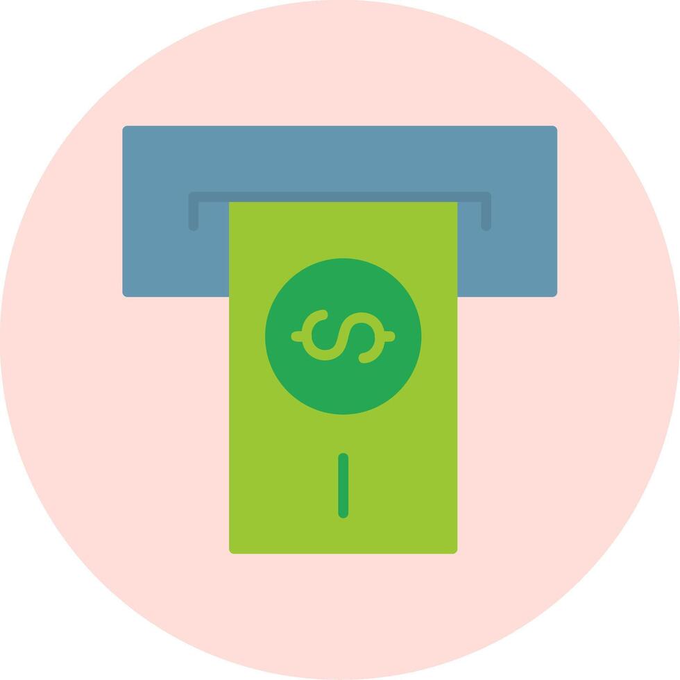 Withdraw Money Vector Icon