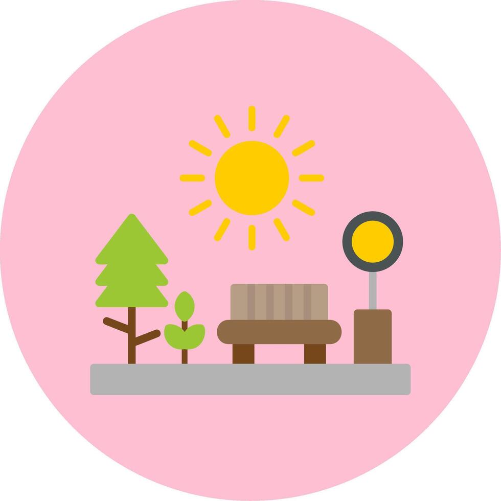Park Vector Icon