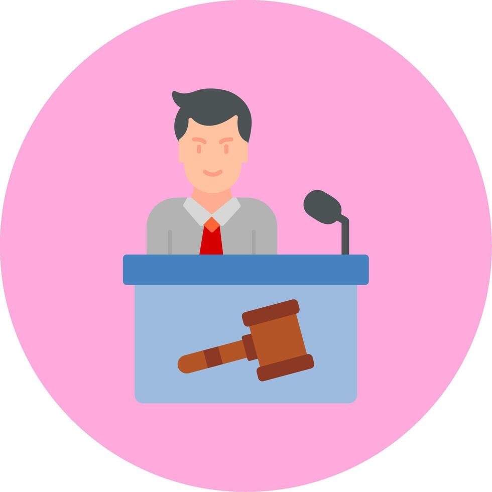 Auction Vector Icon