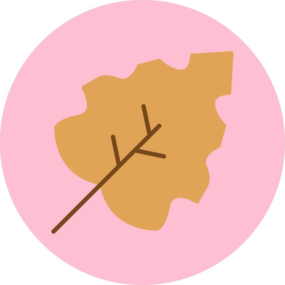 Autumn leaf Vector Icon