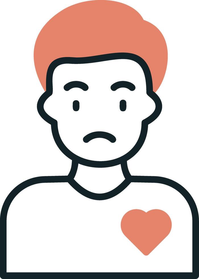 Volunteer Man Vector Icon