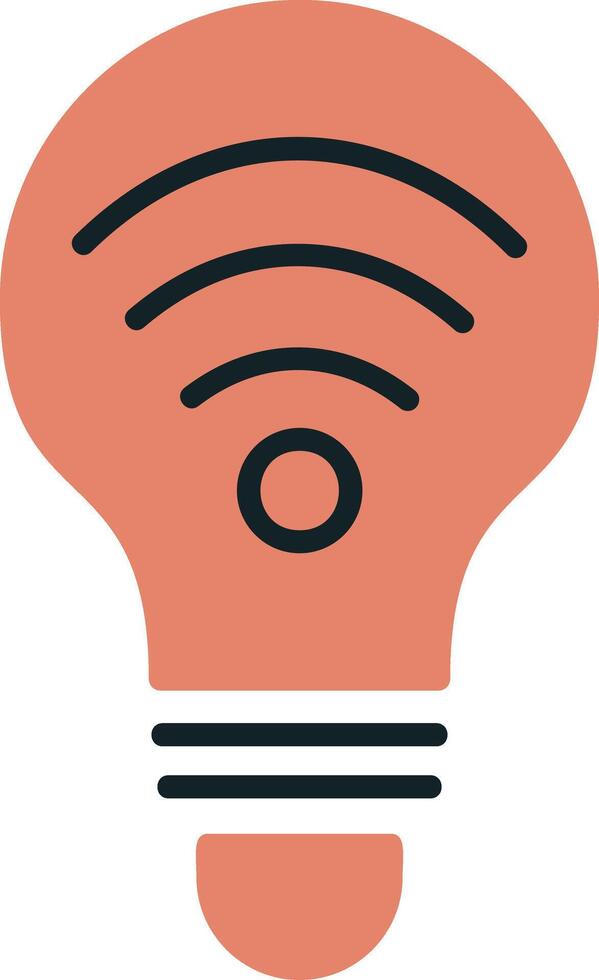 Smart Bulb Vector Icon