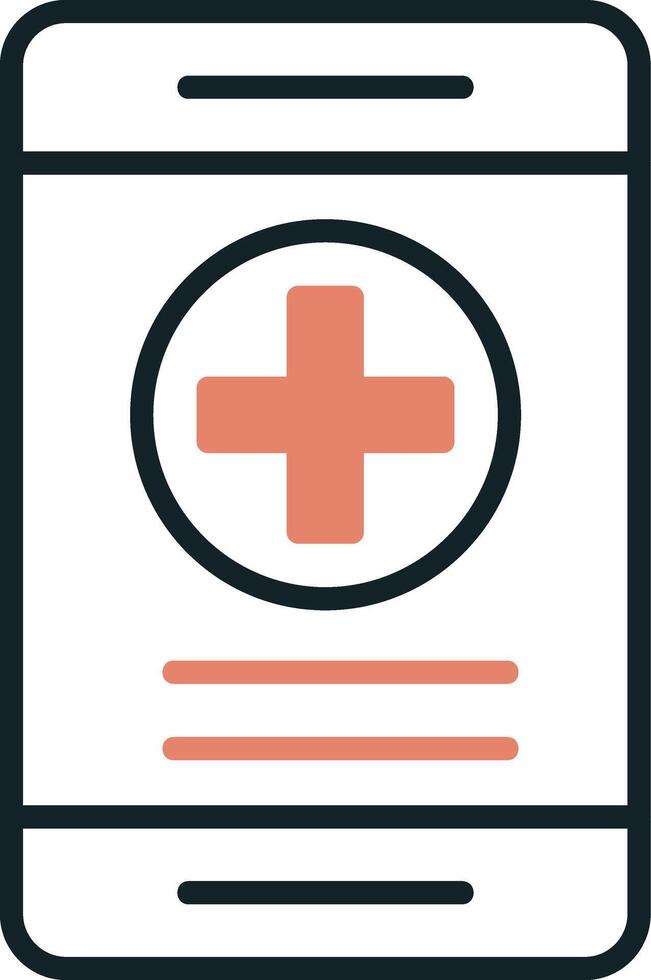 Online Health Insurance Vector Icon