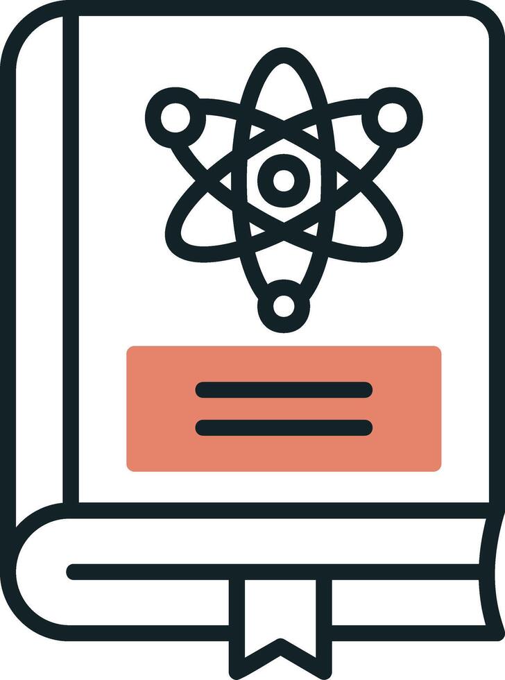 Physics Book Vector Icon