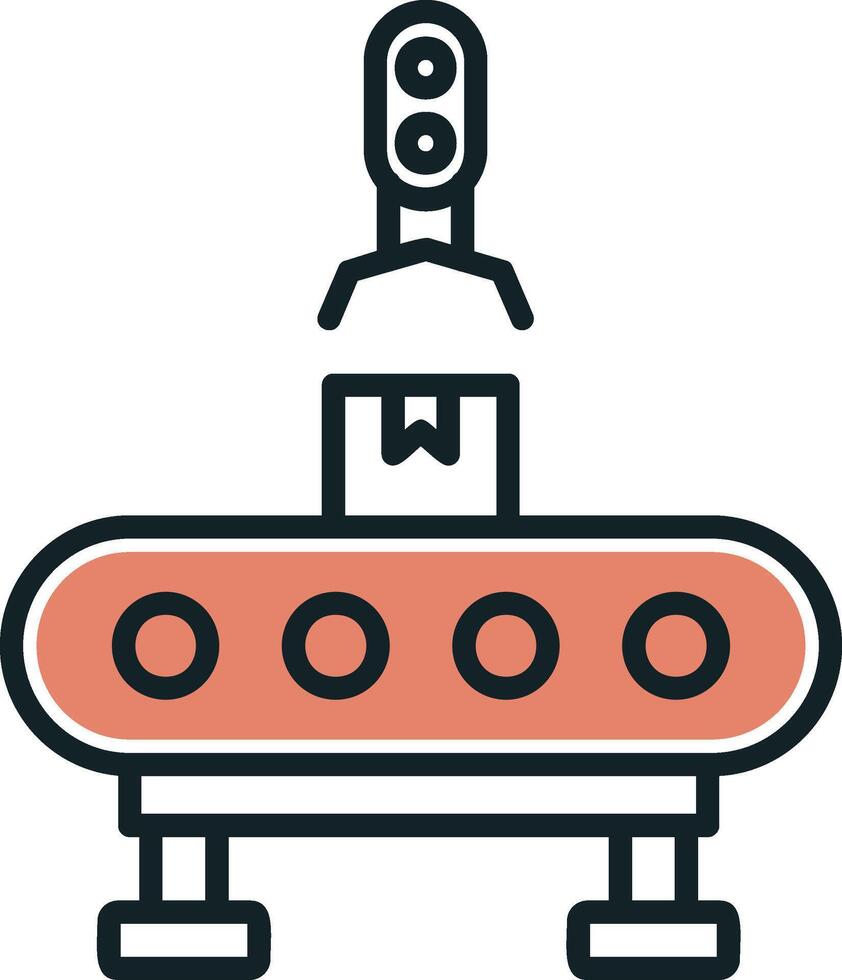 Factory Machine Vector Icon