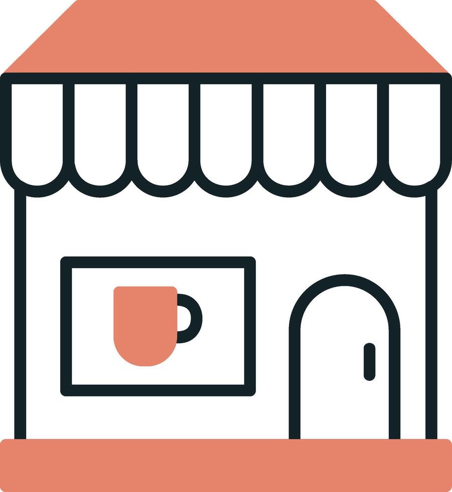 Coffee Shop Vector Icon