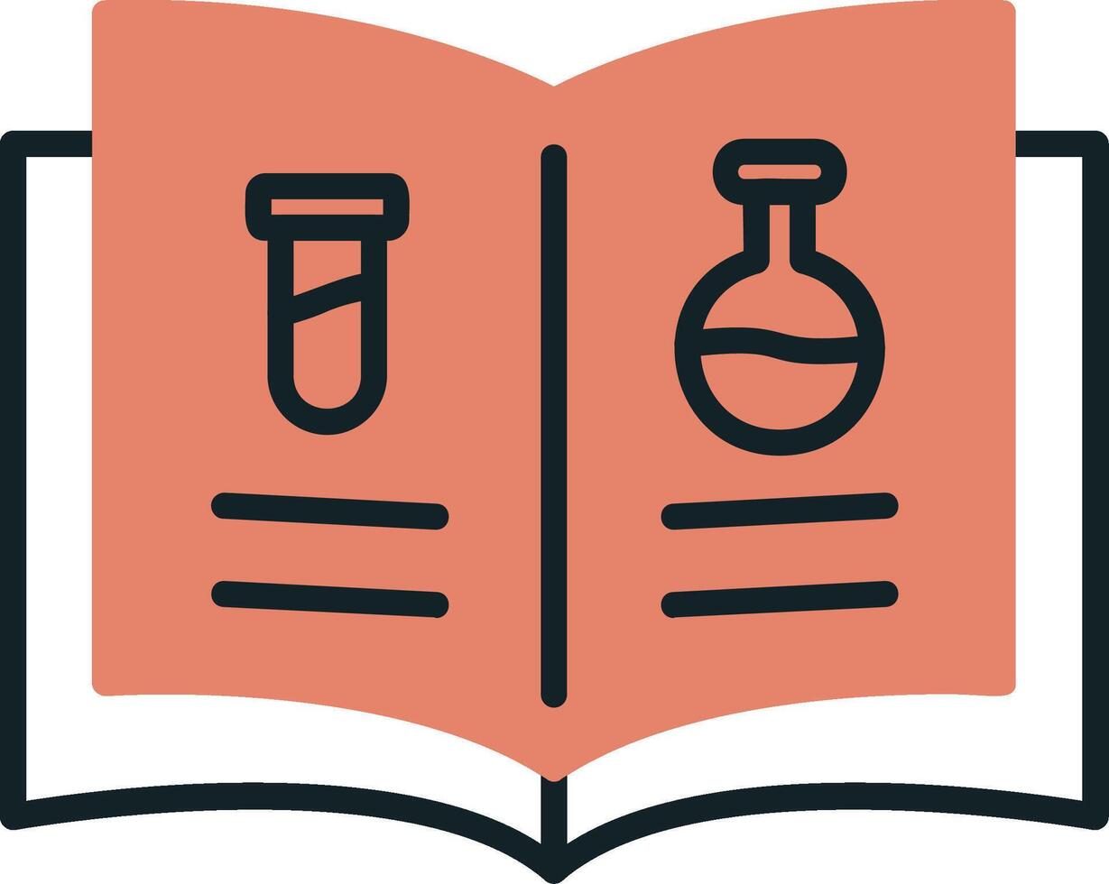 Science Book Vector Icon