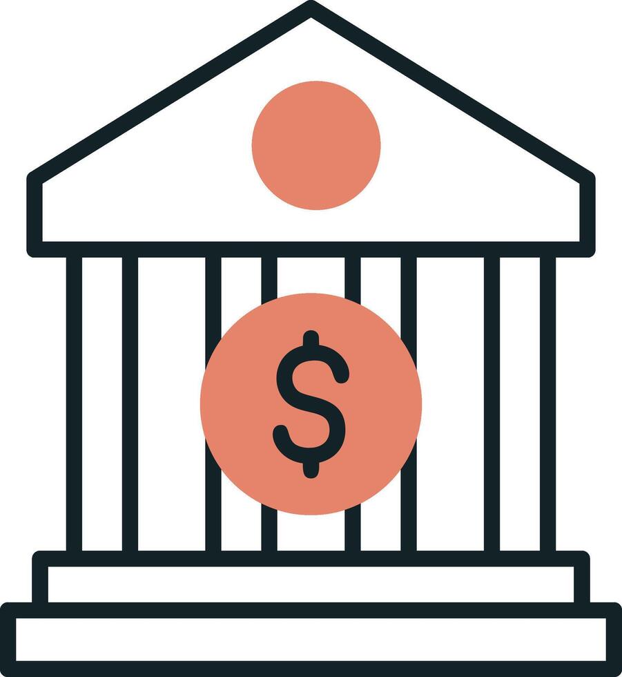 Bank Vector Icon