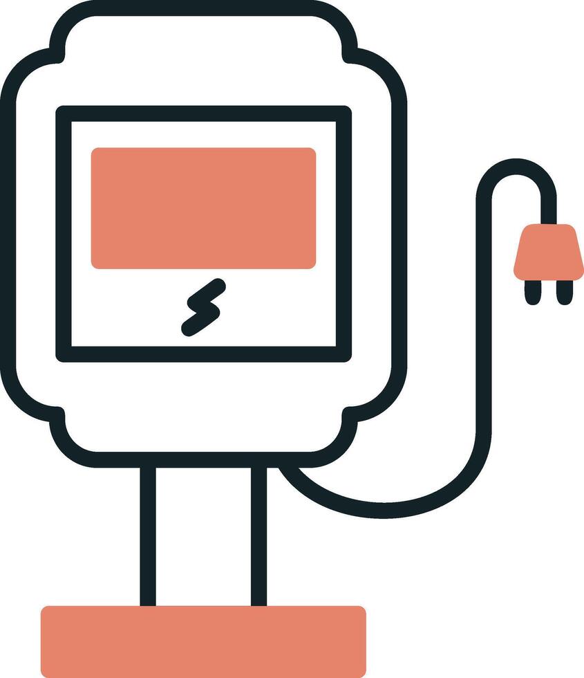 Charging Station Vector Icon