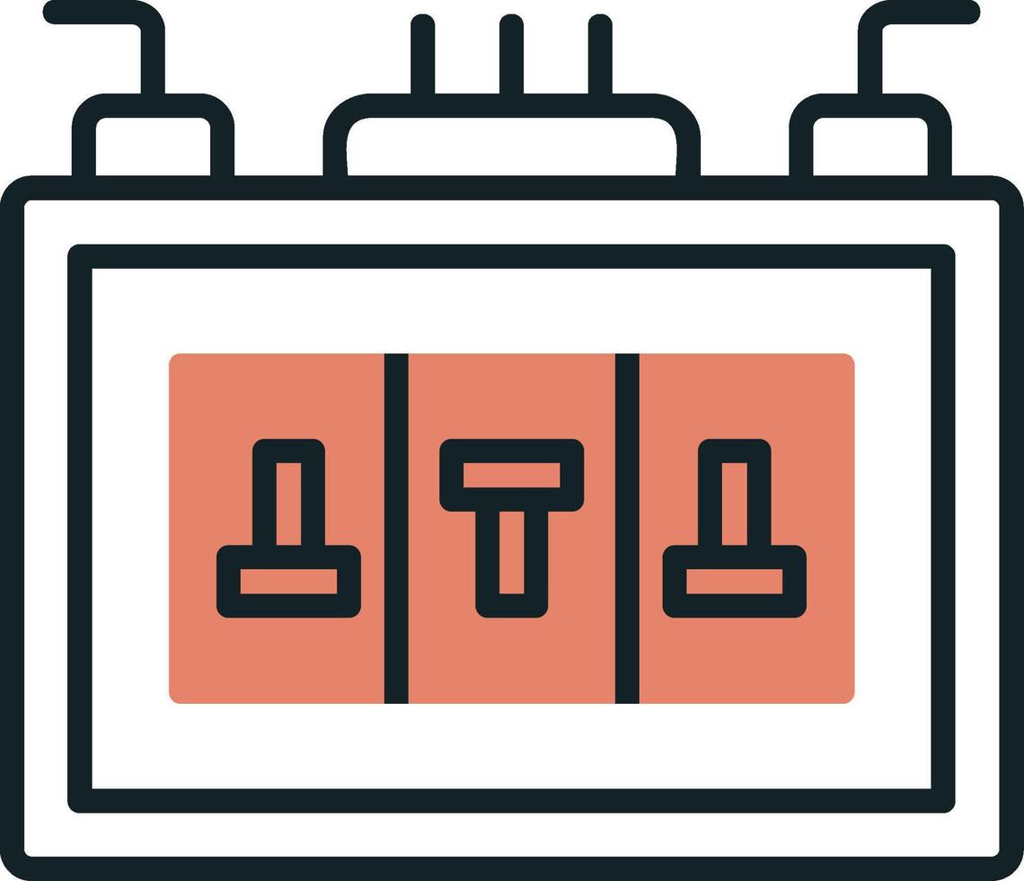 Fuse Box Vector Icon