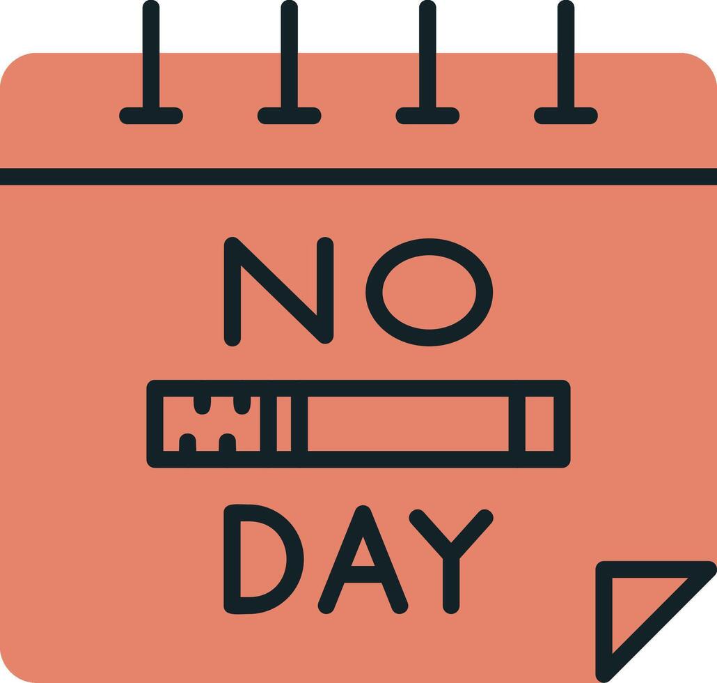 No Tobacco Day Vector Icon