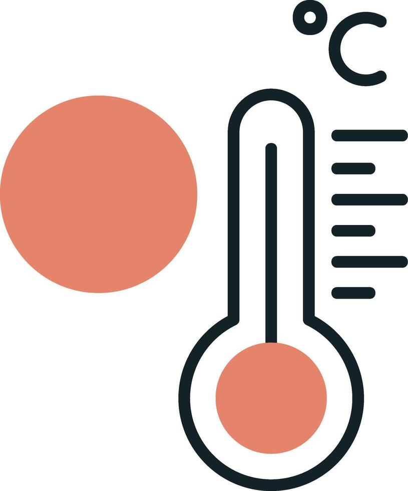 High Temperature Vector Icon