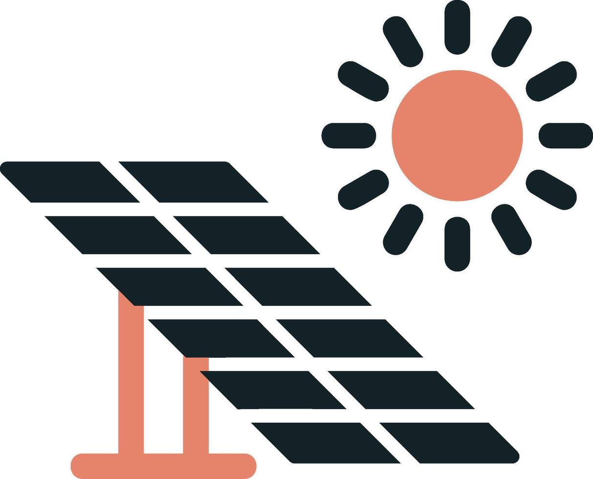 Solar Panel Vector Icon