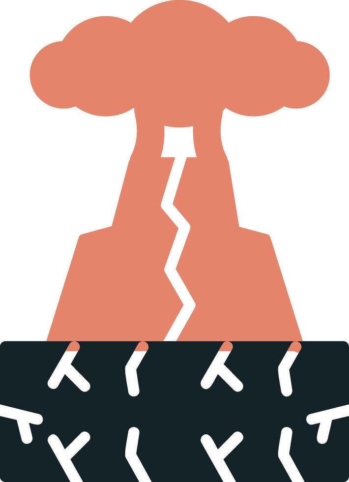 Volcano Vector Icon