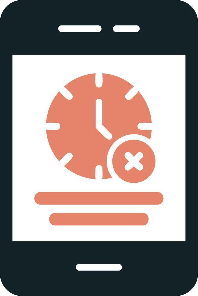 No Time Vector Icon